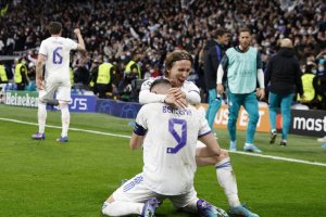 Benzema fue el capitán de la remontada en el Bernabéu.