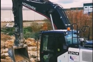 Imagen de las obras realizadas en la Carretera de Ronda en Vera.