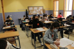 Imagen del desarrollo de la prueba.