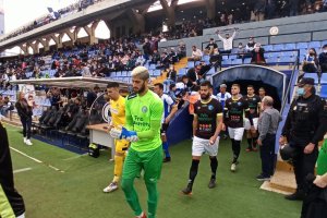 Los celestes saliendo a mítico feudo del Hércules, el Rico Pérez.
