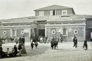 El mercado central a principios del siglo XX