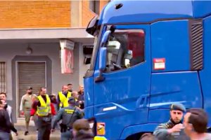 Piquetes informativos en el Polígono La Redonda.