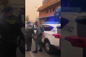 Fotograma del vídeo que circula por las redes sociales.