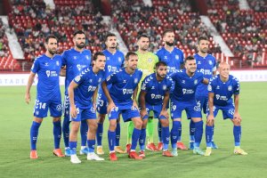 El Tenerife en el Estadio de los Juegos Mediterráneos.