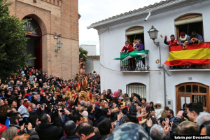 Imagen de una celebración de las fiestas años atrás.