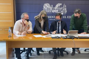 Junta de Gobierno Local en El Ejido.