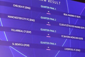 A los españoles les tocan los cocos de la Champions League en cuartos de final.