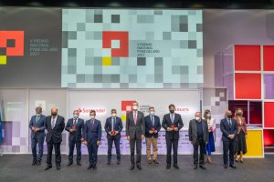 La gala de entrega de los premios fue presidida por Su Majestad el Rey Felipe VI