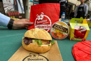 Los bocadillos de Caparrós, con Pan Hidalgo.