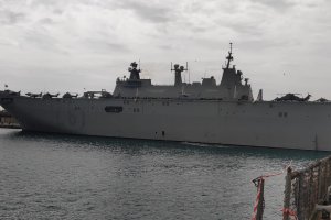 El buque Juan Carlos I.