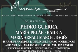 Cartel del Festival Murmura Alpujarra.