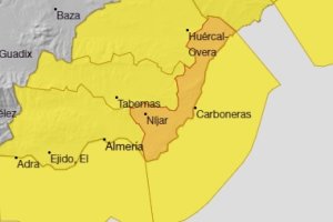 Aviso de la Aemet para la mañana de este miércoles.