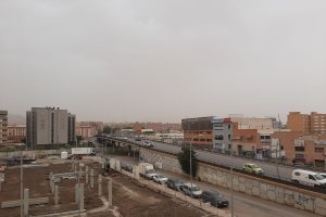 Imagen del puente de la Avenida del Mediterráneo.