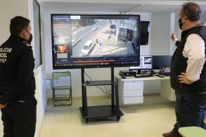 Desarrollo de las pruebas con una de las cámaras en El Ejido.