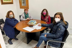 Imagen de la reunión mantenida.