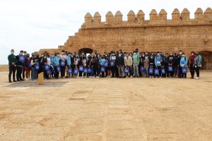 Foto de familia en La Alcazaba.
