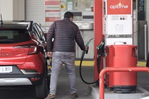 Imagen de archivo de una gasolinera.