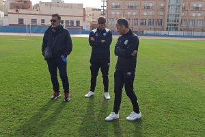 Fran Alcoy, primero por la derecha.