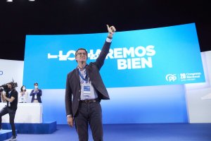 El nuevo líder del PP, Alberto Núñez Feijóo.