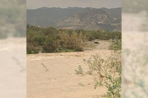 Río Almanzora a su paso por Cañada del Herrero (Zurgena). Foto: María Dolores Águila.