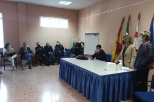 Reunión mantenida el pasado jueves con los vecinos