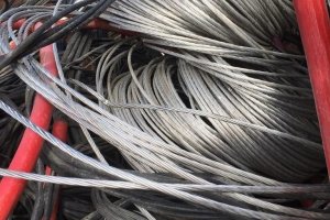 Imagen de archivo de cable recuperado tras una operación policial