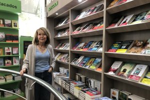 Presen Martínez, encargada de Librería Bibabuk.