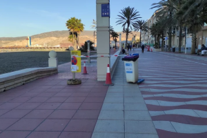 El Paseo Marítimo de Almería.