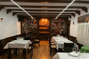 El interior del restaurante.