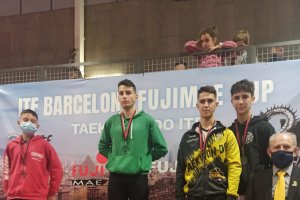 Podio con los mejores.