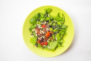 Ensalada para almorzar.