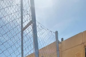 Imagen de la situación en la que se encuentra la valla