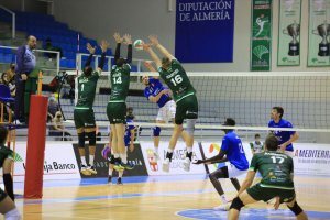 Federico Martina en el Unicaja-Melilla en la fase regular de la Superliga.