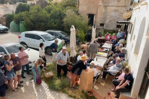 Reunión días atrás de los vecinos de El Pinar.