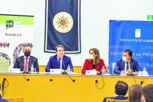 Un momento en la inauguración del I Simposio Internacional de Actualización en Ciencias Jurídicas.