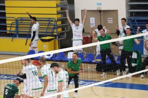 Alegría de un equipo que está a un triunfo de una nueva Superliga.