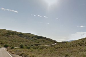 Carretera que conecta el municipio de Berja con el de Turón.