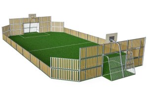 El proyecto de la pista polideportiva en El Marchal de Antón López (Enix).