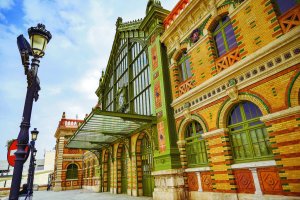 Imagen de archivo de la Antigua Estación de Ferrocarril de Almería.