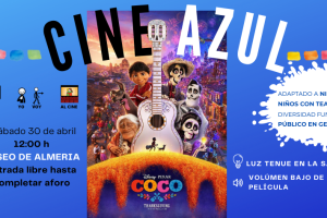 Cine Azul del Museo de Almería, adaptado e inclusivo.
