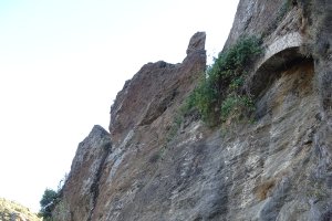 Sendero de la Jairola en Abrucena.