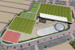 Una de tantas ciudades deportivas que presentó el UD Almería.
