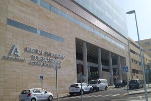 Entrada al Hospital Materno Infantil.