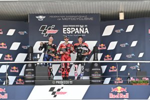 Podio de MotoGP