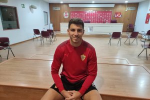 Babic en la antigua sala de prensa del Mediterráneo.