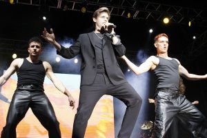 Concierto de Carlos Baute en Huércal de Almería.