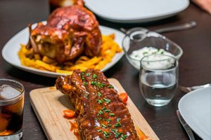 Imagen del Instagram de Galan´s Grills de dos de sus platos.