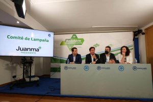 Coordinadores de la campaña del PP de Almería.