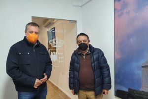 El delegado territorial de Regeneración, Justicia y Administración Local visita Lúcar