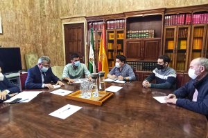 Reunión en la Subdelegación del Gobierno.